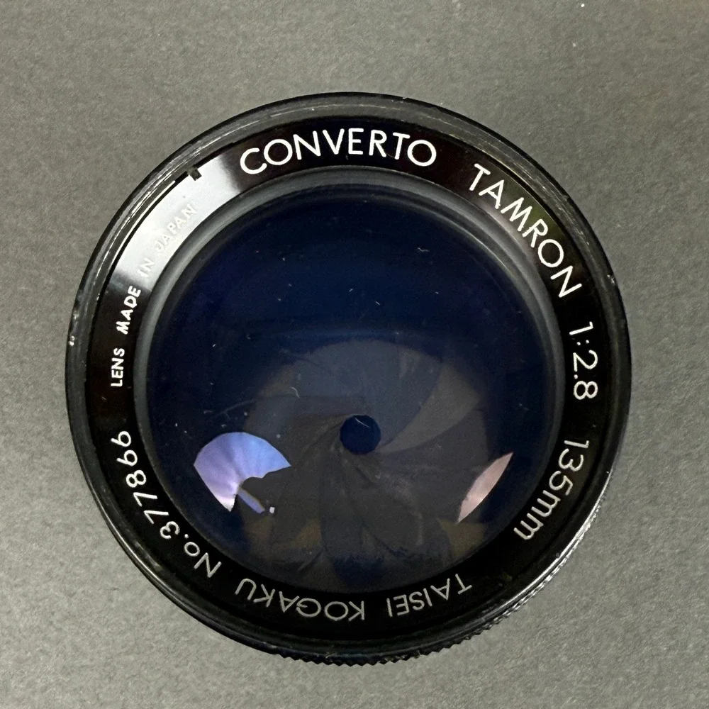 Tamron Converto 135mm f2.8 Vintage m42 screw mount + K mount adapter